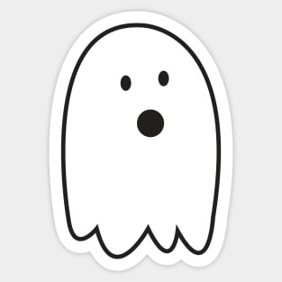 Spoopy Ghost Sticker